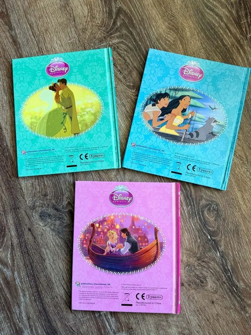 Disney Princess My First Smart Pad Library Books Set of 3